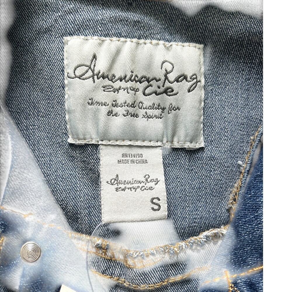 American Rag Denim Vest - Picture 2 of 4